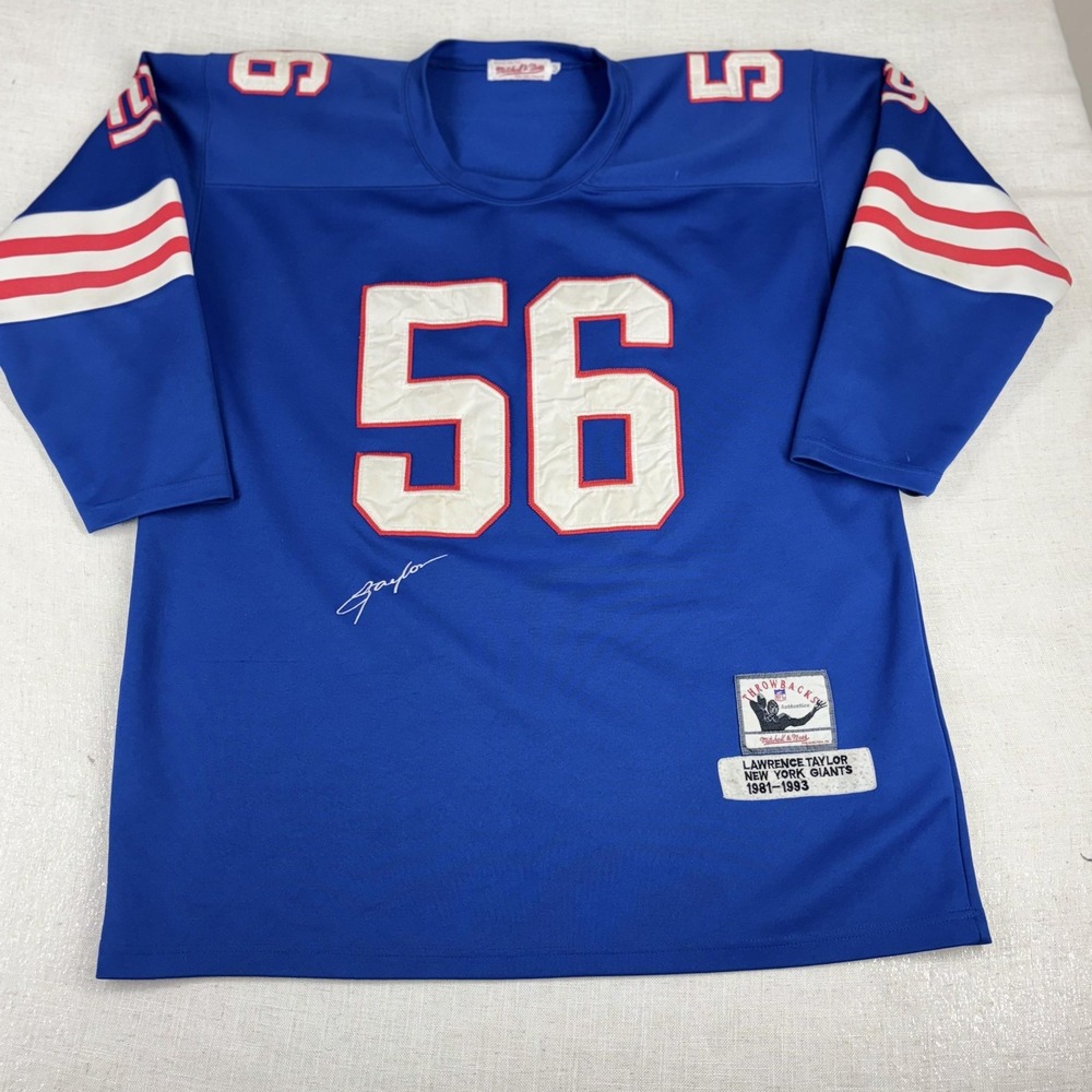 Vintage New York Giants Jersey Mens XL NFL Football Lawrence Taylor Throwback 90